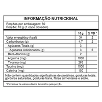 super power pink de laranja - pré-treino – 300g