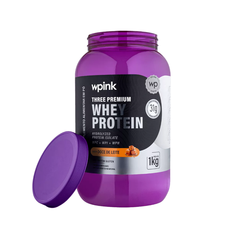 three premium whey protein doce de leite 3W - (1kg)