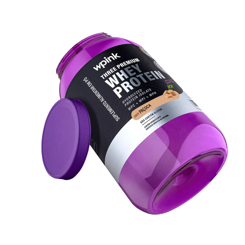 three premium whey protein paçoca 3W - (1kg)