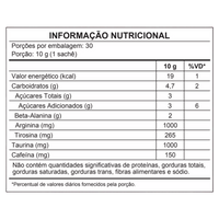 power pink de maçã do amor - pré-treino - 300g