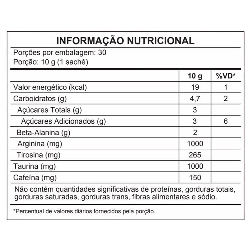 power pink de maçã do amor - pré-treino - 300g