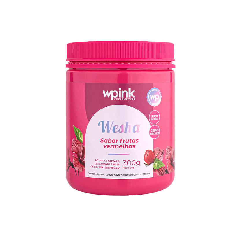 wesha chá verde e hibisco - 300g